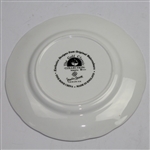 St. Andrews 'Home of Golf' Groves Ceramic Plate with Thistle Design Around Border