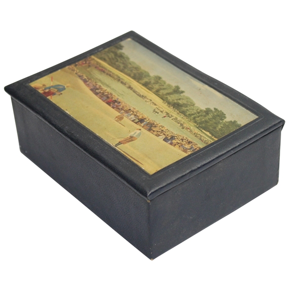 Bobby Jones Depicted in Grand Slam Season Golf Ball Box - Holds 6