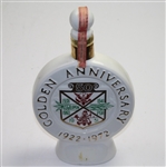 Cherry Hills CC Golden Anniversary Decanter Sealed with Bourbon - 1922-1972