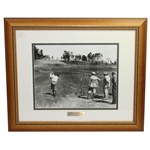 1932 Augusta Construction Photo with Bobby Jones, Col. Bob Jones, Roberts and McKenzie