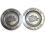 1978 & 1979 Legends of Golf Plates - First Two Senior Events