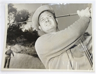 Jimmy Demaret Personal Letter Written to Legend John Derr JSA #Y34348
