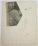 Jimmy Demaret Personal Letter Written to Legend John Derr JSA #Y34348