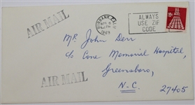 Jim Ferrier Personal Letter Written to Legend John Derr JSA COA