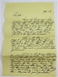 Robert 'Bob' Toski Personal Hand Written Letter to Legend John Derr JSA COA