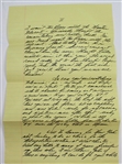 Robert 'Bob' Toski Personal Hand Written Letter to Legend John Derr JSA COA