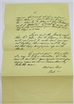 Robert 'Bob' Toski Personal Hand Written Letter to Legend John Derr JSA COA
