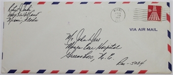 Robert 'Bob' Toski Personal Hand Written Letter to Legend John Derr JSA COA