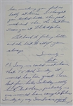 Art Wall, Jr. Personal Hand Written Letter to Legend John Derr JSA COA