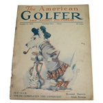 Vintage October 21, 1922 The American Golfer Magazine with Caddy Dog on Cover