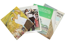 Lot of Four Programs - 1964 & 1965 Phoenix Open, 1965 OK City Open, and 1973 Sahara