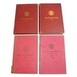 Lot of Four USGA Year Books - 1936, 1939, 1947, & 1961