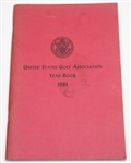 Lot of Four USGA Year Books - 1936, 1939, 1947, & 1961