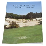 1985 Walker Cup at Pine Valley Golf Club Program