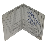 Pine Valley Scorecard Signed by Arnold Palmer JSA COA