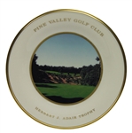 Pine Valley Golf Club Lenox Herbert J. Adair Trophy Plate - 6th Hole 