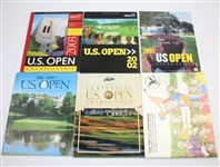 Lot of Eleven US Open Championship Programs - Different Years
