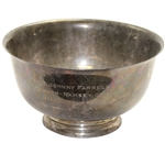 1951 Sterling Silver Ramsey Cup Winner @ Baltusrol Trophy Bowl - Mrs. Johnny Farrell