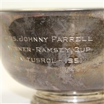 1951 Sterling Silver Ramsey Cup Winner @ Baltusrol Trophy Bowl - Mrs. Johnny Farrell