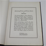 1927 Wilson 'Dominant Advertising'  Golf/Sports Equipment Portfolio - ONE OF A KIND TREASURE 