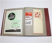 1927 Wilson 'Dominant Advertising'  Golf/Sports Equipment Portfolio - ONE OF A KIND TREASURE 