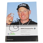 Jim Furyk Signed 2013 BMW Championship Program - 59 JSA COA