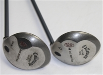 Lot of Two Callaway Fairway Medal Wood Clubs - Heaven Wood & Divine Nine