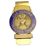 1966 PGA Seniors Teacher Trophy Contestant Money Clip - PGA Golf Club