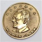 14k Gold Wilbur Clark Desert Inn Tournament of Champions Medal