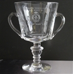 1976 E.J. Dutch Harrison 'Grandest Senior Of Them All' Full Lead Crystal Trophy Bowl