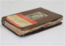 E.J. Dutch Harrison Personal Address Book - Crosby, Hogan, Hope, and many more!