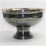 Dutch Harrison 1973 Engraved Large Silver Plated Bowl