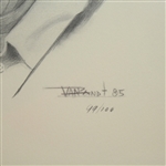 Sam Snead Signed Ltd Ed 99/100 Van Zant Drawing JSA COA