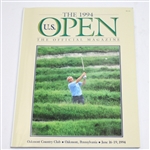 1994 US Open at Oakmont Program, Ticket, Pairing Sheet, Guide, & Computer Analysis
