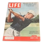 1955 LIFE Oversize Magazine - Ben Hogan on Cover - August 8th - This is my Secret