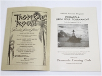 1945 Pensacola $6,500 War Bond Open Tournament Program - Sam Snead Winner