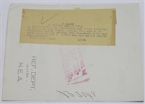 1934 US Open Lawson Little Wire Photo - Driving