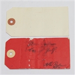 1978 & 1984 Masters Press Committee Inspection Tags