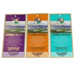 Lot of Three 2000 US Open @ Pebble Beach Tickets - Used by Golf Magazine Properties