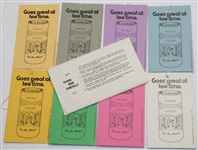 Complete Set of 1972 US Open at Pebble Beach Tickets - #08700 - Nicklaus Winner