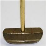 Unique Bent Shaft Brass Putter