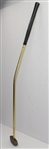 Unique Bent Shaft Brass Putter