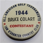1944 All-American Tam OShanter Contestant Badge - Bruce Colart