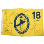 Multi-Signed 2002 Bethpage Black Flag - Palmer, Player, Trevino, and others JSA COA