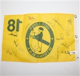 Multi-Signed 2002 Bethpage Black Flag - Palmer, Player, Trevino, and others JSA COA