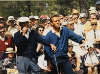 Ben Hogan & Arnold Palmer 1966 Masters Championship Framed Photo