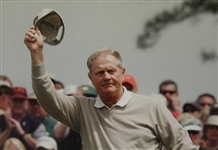 Jack Nicklaus Waves Masters Goodbye in 2005 - 45th & Final - Framed