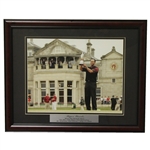 Tiger Woods 10th Major at St. Andrews for 2005 British Open Photo - Framed