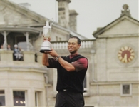 Tiger Woods' 10th Major at St. Andrews for 2005 British Open Photo - Framed