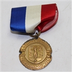 1944 Southern California Public Link Golf Assn. Team Play Class E Champions Medal
